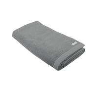 TOM TAILOR COLOR BATH Toalla de sauna, 80 x 200 cm, 100 % algodón de rizo, con 2 colgadores y etiqueta con logotipo, color gris (Moody Grey)