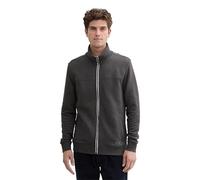 TOM TAILOR Hombre Sudadera con cuello alto 1021269, 11086 - Dark Grey Melange, XL