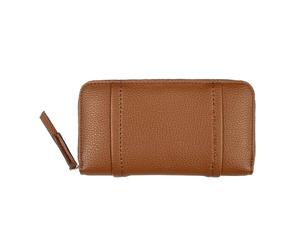 TOM TAILOR Damen Beca 004279 Accesorios de Viaje Billetera, Cognac marrón, Large