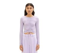 TOM TAILOR Denim 1035391 Camiseta de Manga Larga, 31042-Lilac Vibe, XXL para Mujer