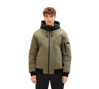TOM TAILOR Denim 1037492 Chaqueta Sofshell con Capucha, 10415 Dusty Olive-Juego de Mesa [Importado de Alemania], XXL Hombres