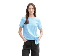 TOM TAILOR Denim 1040186 Camiseta, 37813-Blue White Stripe, XL Mujeres