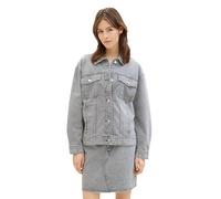 TOM TAILOR Denim 1040640 Chaqueta de Jean, 10219-used Mid Stone Grey Denim, M para Mujer