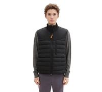 TOM TAILOR Denim 1041343 Chaleco, 29999-Black, XL para Hombre