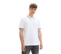 TOM TAILOR Denim 1042115 Polo básico de algodón, 20000-White, M Hombres