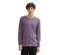 TOM TAILOR Denim 1042517 Suéter pulóver, 36513-Foggy Purple, L para Hombre