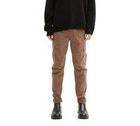 TOM TAILOR Denim 1042559 Pantalones Cargo Regulares cónicos, 14525-Chocolate Brown Beige, XL para Hombre