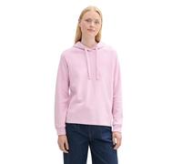 TOM TAILOR Denim 1042827 Sudadera básica con Capucha, 31646-Soft Summer Pink, XL para Mujer