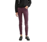 TOM TAILOR Denim 1043333 NELA Extra Skinny Jeans, 36277-Dark Wine Red Coated, 30W x 32L para Mujer