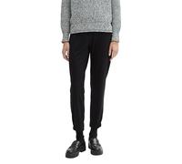 TOM TAILOR Denim 1043852 Pantalones de Jogger, 14482 Deep Black, XL Mujeres
