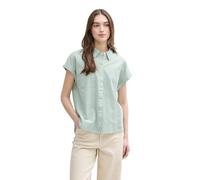 TOM TAILOR Denim 1045764 Blusas, 37253-white Green Vertical Stripe, L Mujeres