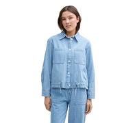 TOM TAILOR DENIM Chaqueta de entretiempo azul denim M azul denim
