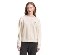 TOM TAILOR Denim 1047933 Sudadera, 10348-Gardenia White, XL para Mujer