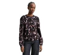 TOM TAILOR Denim 1048922 Sudadera, 38997-Black Brown Abstract Print, M para Mujer