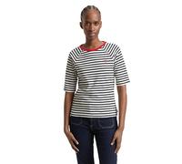 TOM TAILOR Denim 1050829 Camiseta, 25924-Navy White Stripe, XXL Mujeres