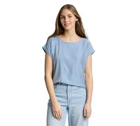 TOM TAILOR Denim 1050834 Camiseta, 31347-Small Mid Blue White Stripe, XL Mujeres