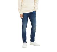 TOM TAILOR Denim 202212 Piers Slim Vaqueros para Hombre, Azul (10119 - Used Mid Stone Blue Denim), 36W / 32L
