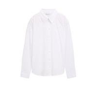 TOM Tailor Denim Blusa de Mujer con Botones y Estructura, 20000 - White, L