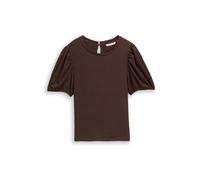 TOM TAILOR DENIM Blusa marrón oscuro S marrón oscuro