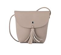 TOM TAILOR Denim Bolso de hombro Ida para mujer, pequeño, con solapa, color beige