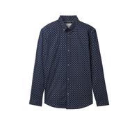 TOM TAILOR DENIM Camisa navy / blanco L navy / blanco