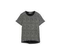 TOM TAILOR Denim Camiseta de Mujer, 38411 - Black White Dotted Print, S