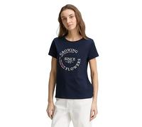 TOM TAILOR Denim Camiseta de Mujer, Sky Captain Blue 10668 - Juego de Mesa [Importado de Alemania], L