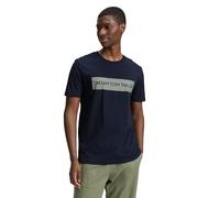 TOM TAILOR Denim Camiseta para Hombre, 29373 - Pure Nvay, L