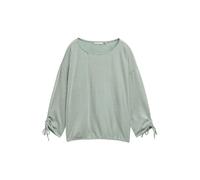 TOM TAILOR DENIM Camiseta verde oscuro / blanco XL verde oscuro / blanco