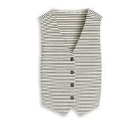 TOM TAILOR DENIM Chaleco negro / blanco M negro / blanco