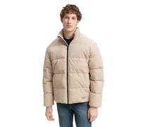 TOM TAILOR Denim Chaqueta de pana para hombre 1046916 con cuello alto, 11032 - Anacardo Beige, M