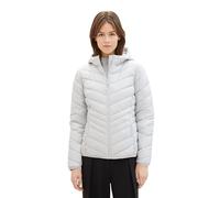 Tom Tailor Denim Chaqueta para Mujer, 11074 - Gris Plata, XS