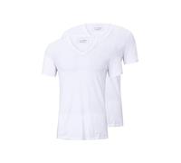 TOM TAILOR Denim Hombre Camiseta en paquete doble 1011049, 20000 - White, XL