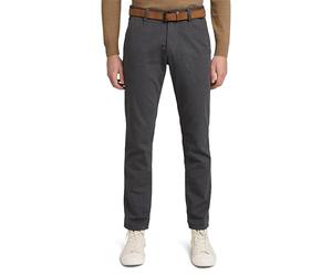 TOM TAILOR Denim Hombre Chino recto estructurado 1016072, 21440 - Two Colored Black Design, 33W / 34L