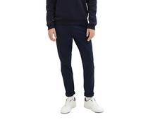 TOM TAILOR Denim Hombre Pantalones chinos con cinturón 1008253, 10668 - Sky Captain Blue, 32W / 36L