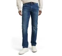 TOM TAILOR Denim 202212 Aedan Straight Vaqueros para Hombre, Azul (10281 - Mid Stone Wash Denim), 32W / 32L
