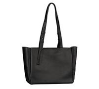 TOM TAILOR Denim Jessie - Bolso bandolera para mujer, con cremallera, grande, color negro, Negro, moderno