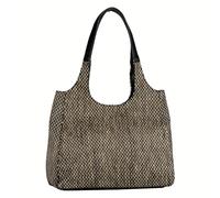 TOM TAILOR Denim Mujer Leana 004620 Shopper, multicolor, medium, moderno