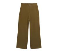 Tom Tailor Denim Pantalones para Mujer, 10370 - Verde Oliva Dorado, S