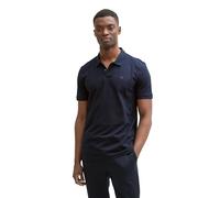 TOM TAILOR Denim Polo piqué de algodón para Hombre, Sky Captain Blue 10668 - Juego de Mesa [Importado de Alemania], L