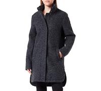 TOM TAILOR Denim Señoras Abrigo Boucle 1032674, 10522 - Shale Grey Melange, XS