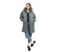 TOM TAILOR Denim Señoras Abrigo de invierno con capucha 1032689, 19643 - Green Dust, L
