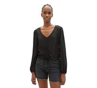 TOM TAILOR Denim Señoras Blusa 1035439, 14482 - Deep Black, M