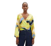 TOM TAILOR Denim Señoras Camiseta de manga larga 1035392, 31112 - New Batik Print, L