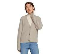 TOM TAILOR Denim Señoras Cardigan básico 1030000, 10336 - Light Cashew Beige, XXL