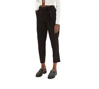 TOM TAILOR Denim Señoras Pantalones ajustados 1035436, 14482 - Deep Black, S