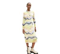 TOM TAILOR Denim 1035452 Vestido, 31112-New Batik Print, L para Mujer
