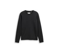 TOM TAILOR Denim Sudadera para Hombre, 10429 Night Watch Black, L