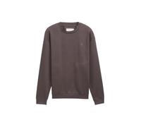 TOM TAILOR Denim Sudadera para Hombre con Logotipo Impreso, 11587 - Pavement Grey, M