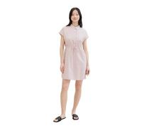 TOM TAILOR Denim Vestido de Mujer, 34879 - Blue Red White Vertical Stripe, S